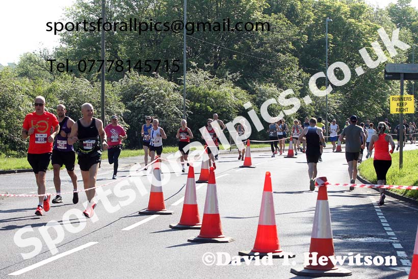 2021 Gateshead Half Marathon, Sunday, May 30th. Photo: David T. Hewitson/Sports for All Pics